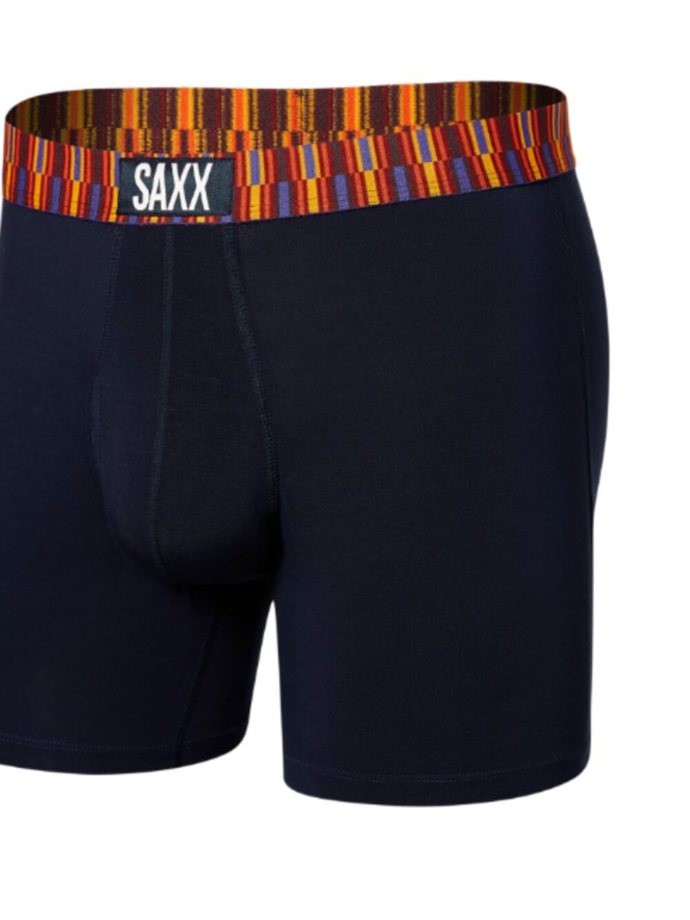 SAXX ULTRA Boxer Briefs with Fly “Geo Dark Ink"